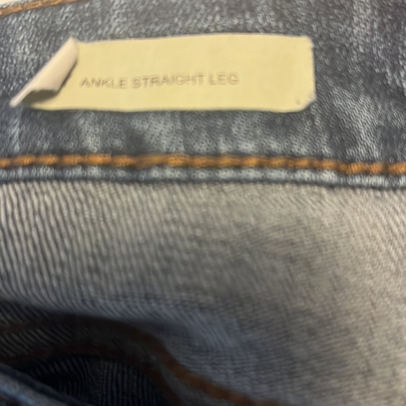 Kut From The Kloth 8 Amy ankle straight leg mid rise cuffed distressed - Picture 12 of 13